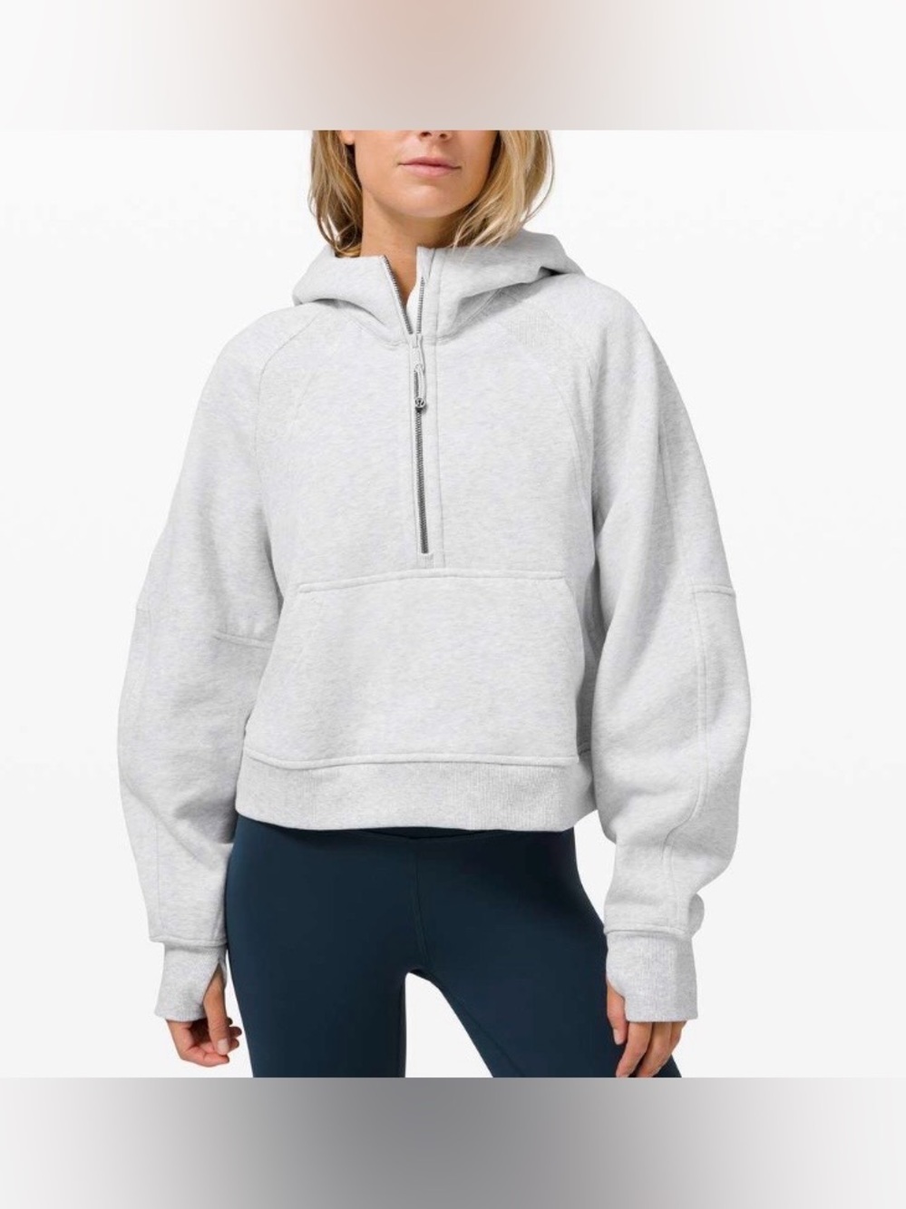 Lululemon Scuba Oversized 1/2 Zip Hoodie. Size M/L